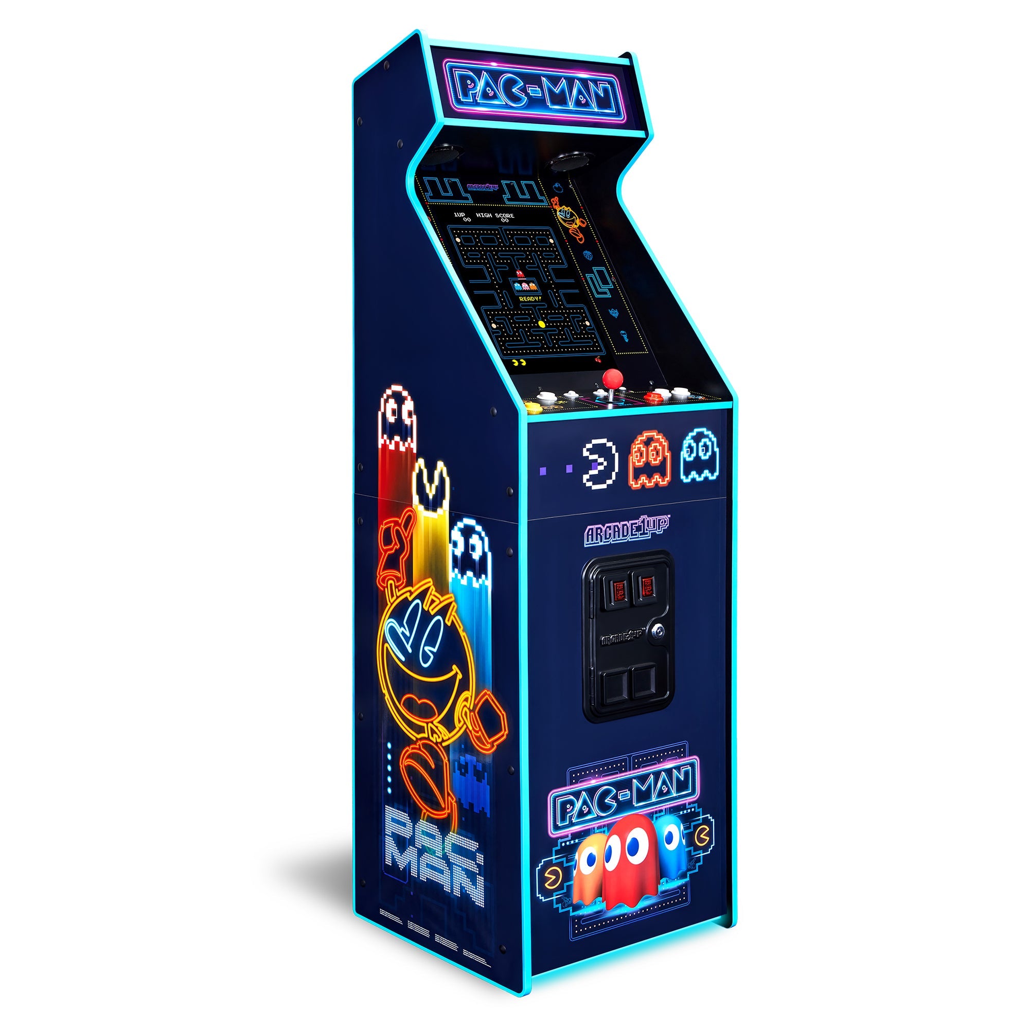 arcade1up　pacman Pac-Man™ Neon Edition Deluxe Arcade
