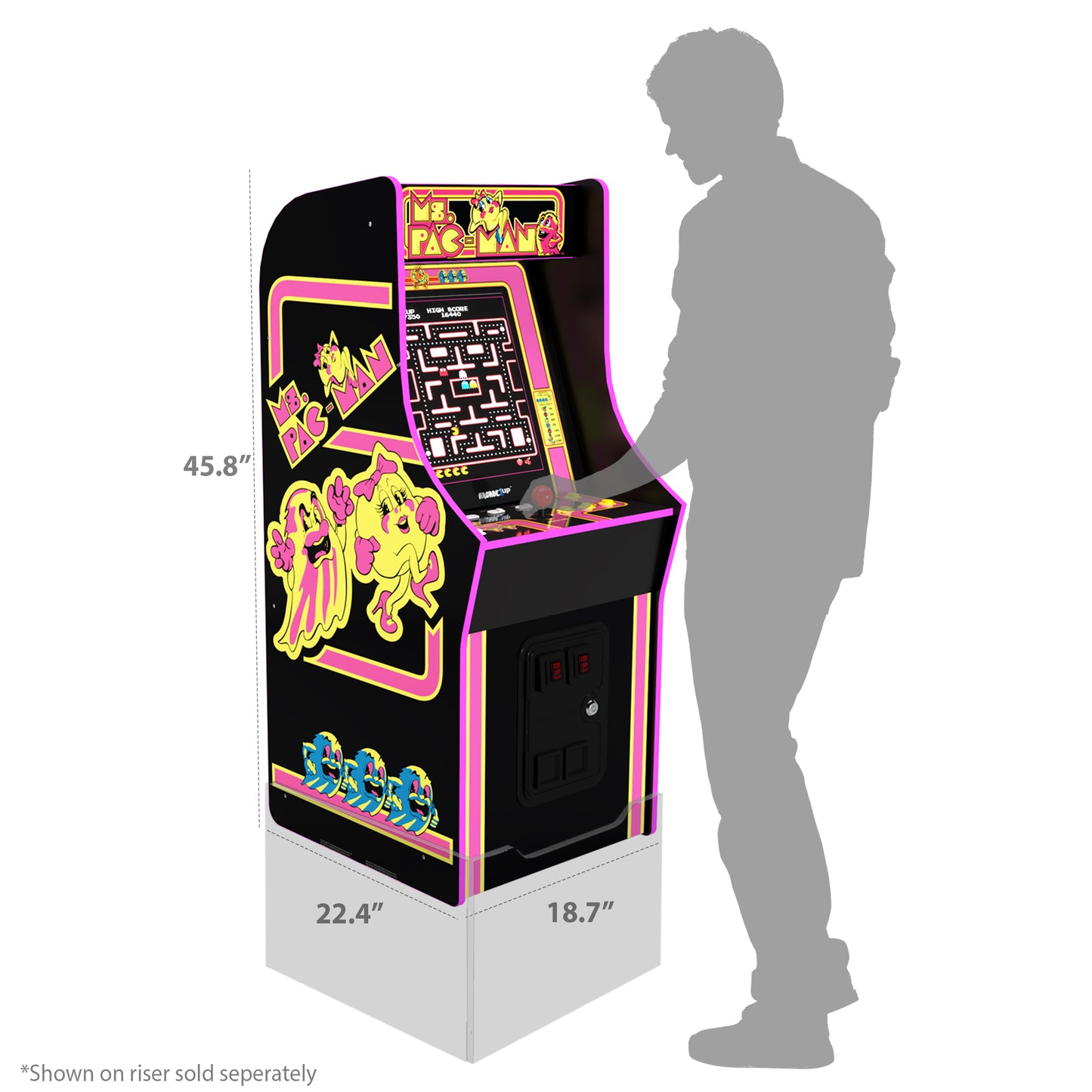 Bandai Namco Legacy Ms. PAC-MAN Edition with WIFI