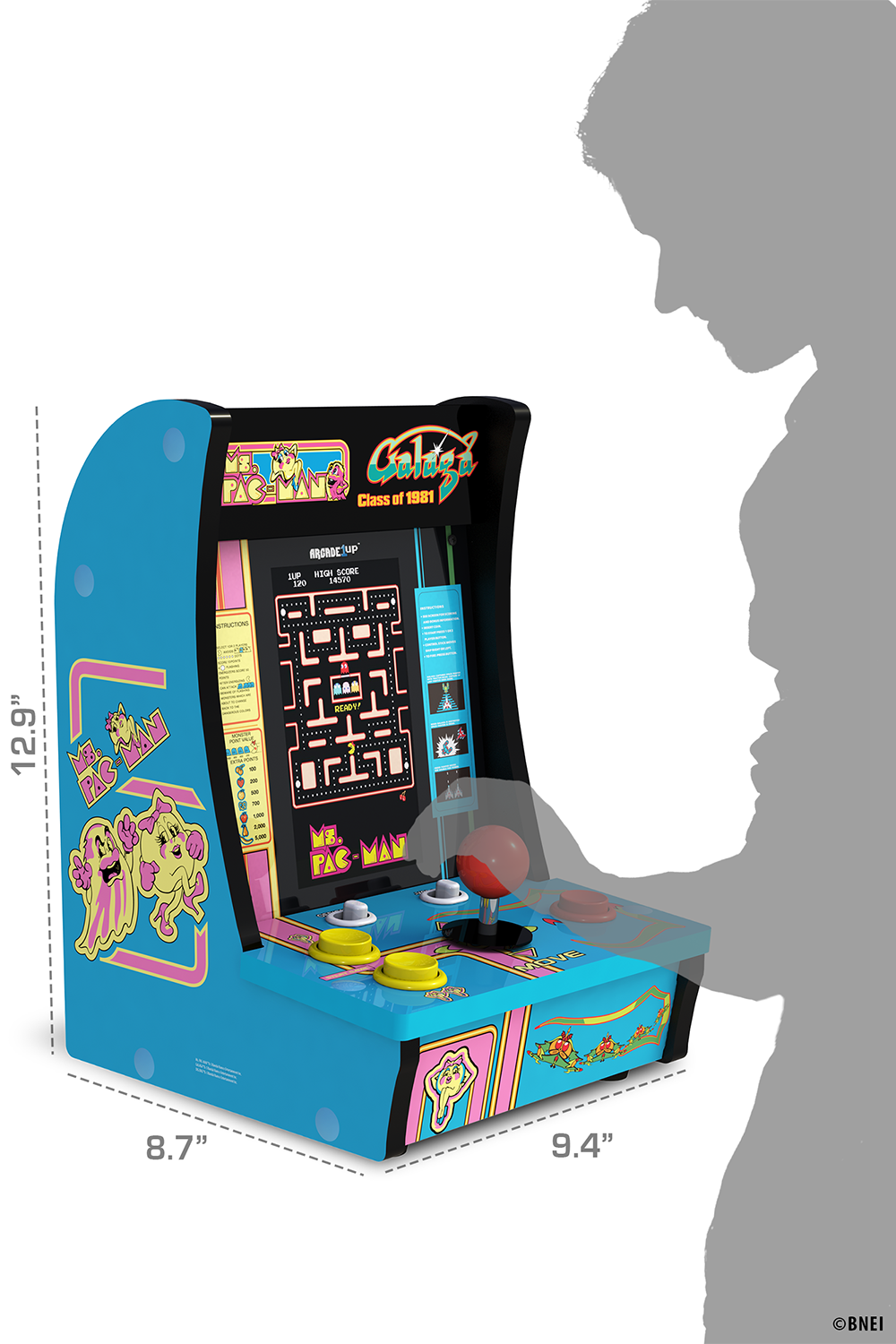 Class of '81 Ms. PAC-MAN/GALAGA Countercade Class of '81 Ms. PAC-MAN/GALAGA Countercade