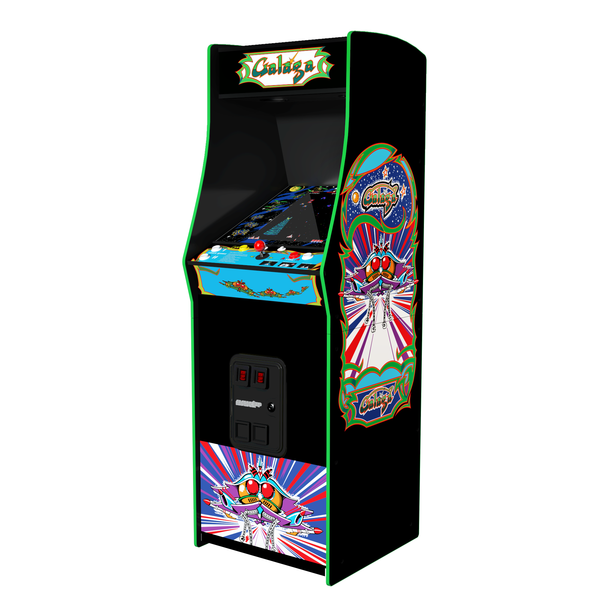 GALAGA Deluxe Arcade Machine
