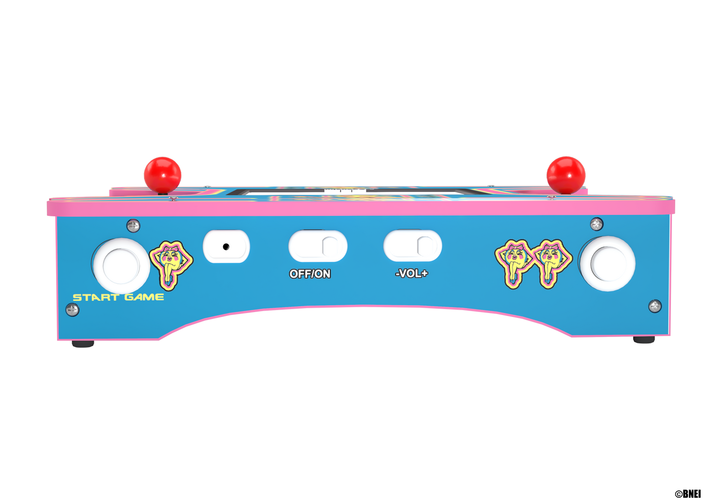Ms. PAC-MAN Head-to-Head Countercade 6 Games in 1
