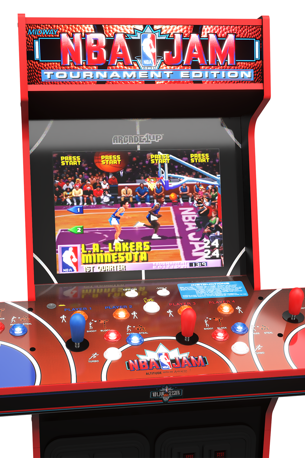 NBA Jam 30th Anniversary Deluxe Arcade Machine