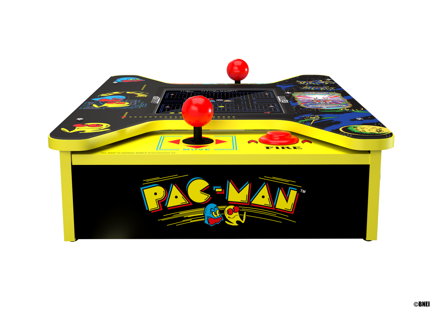PAC-MAN/ GALAGA Head-to-Head Countercade 6 games in 1