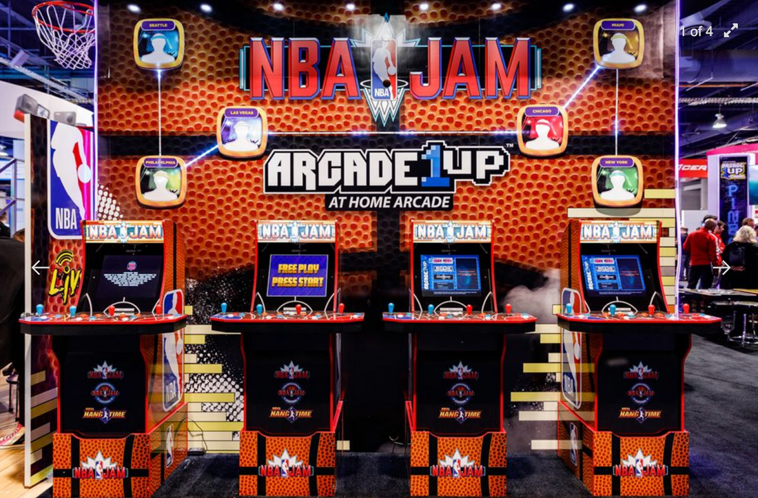 Arcade1Up Is Adding WI-Fi to 'NBA Jam' Cabinets
