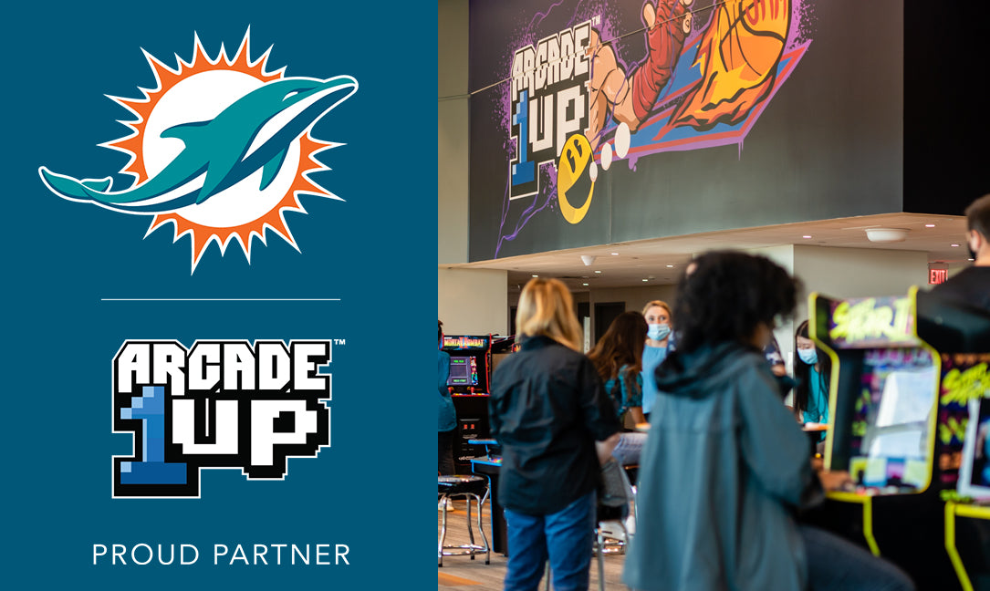 Arcade1Up and Miami Dolphins Announce Multi-Year Partnership