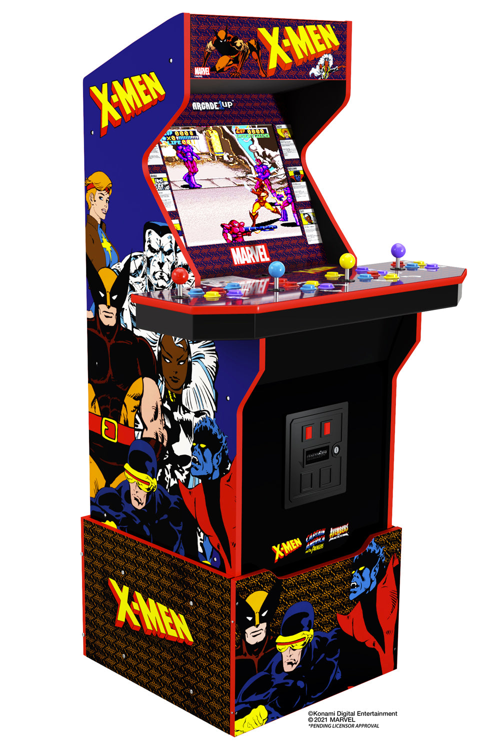 Arcade1Up Announces New 'X-Men' Arcade Cabinet and 'Pong' Pub Table