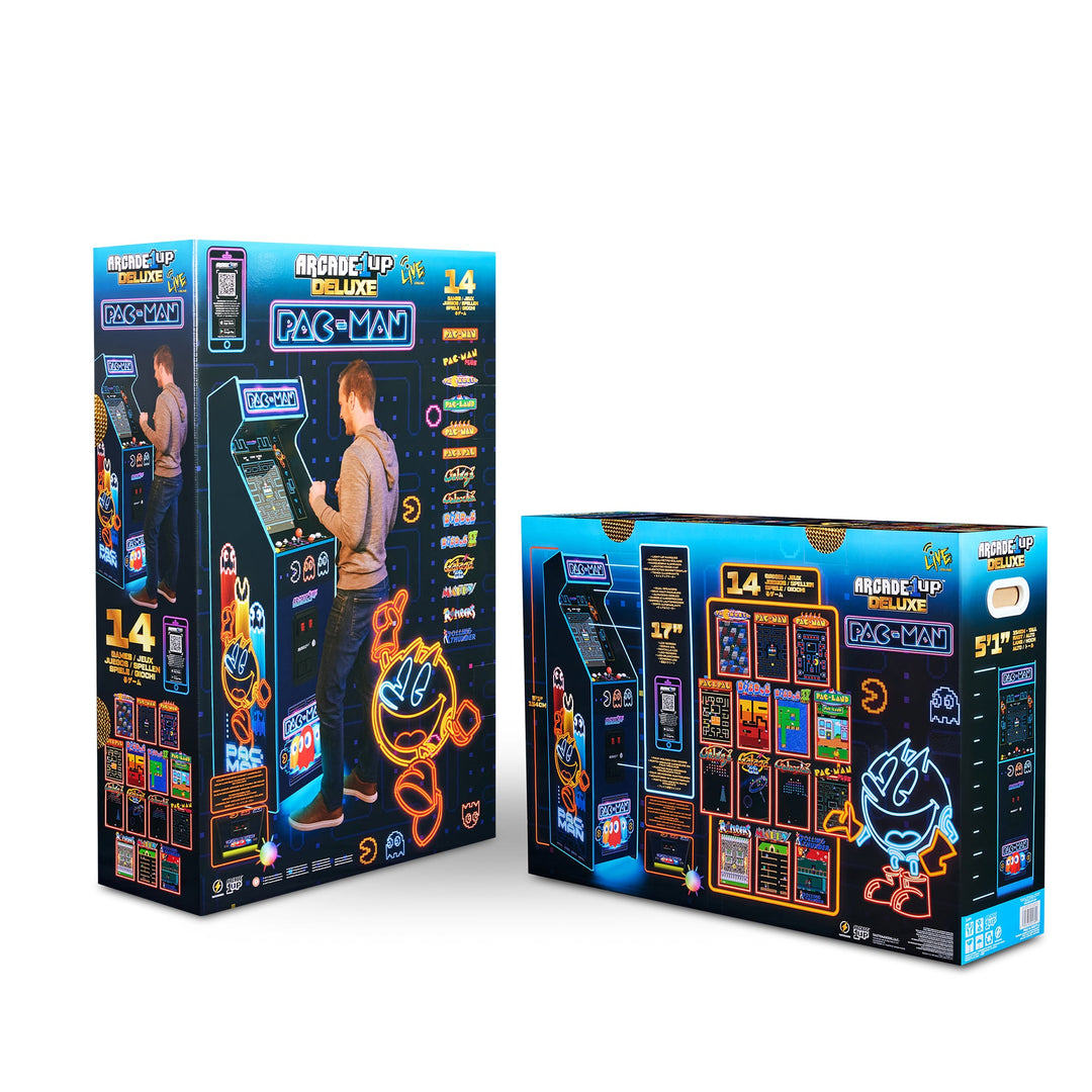 Pac-Man™ Neon Edition Deluxe Arcade