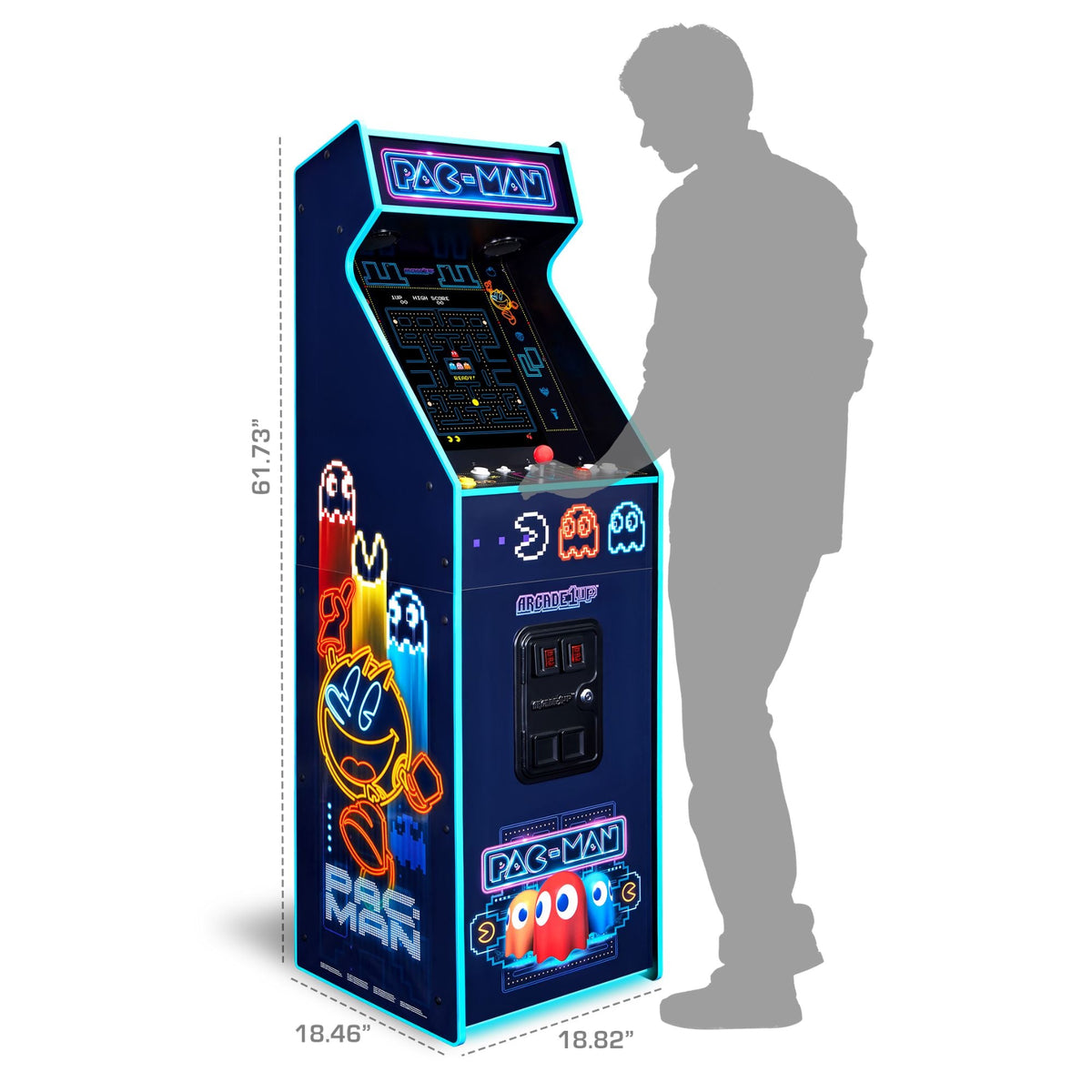Pac-Man™ Neon Edition Deluxe Arcade