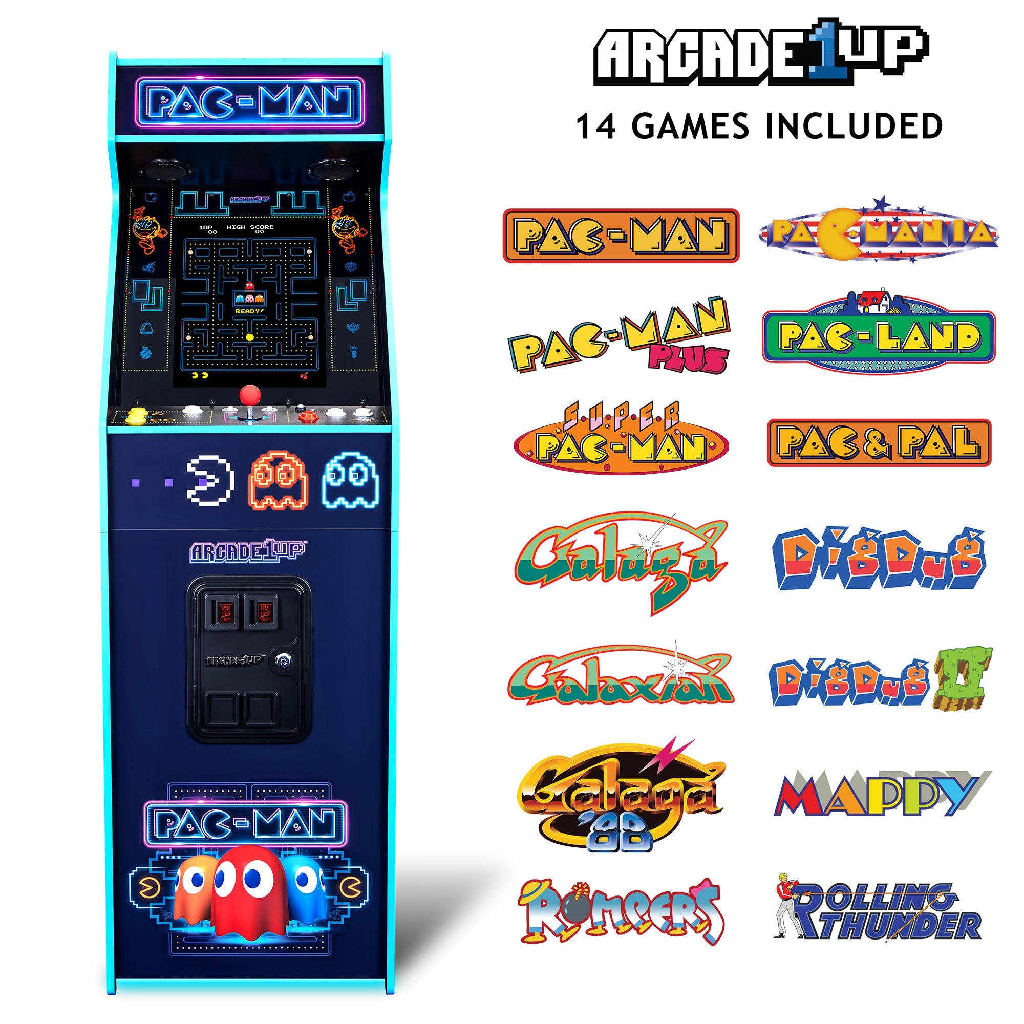 Pac-Man™ Neon Edition Deluxe Arcade