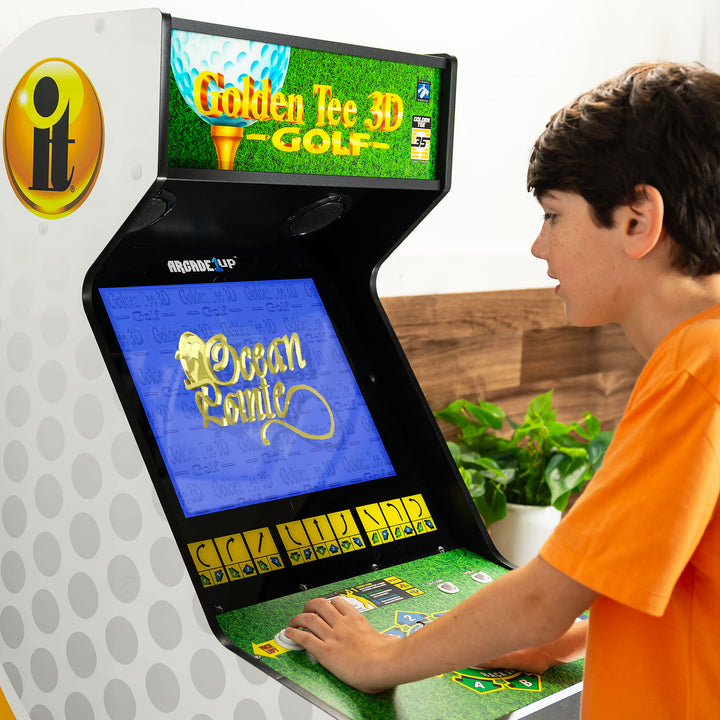 Golden Tee Raffle Golden Tee 3D Deluxe Arcade Machine