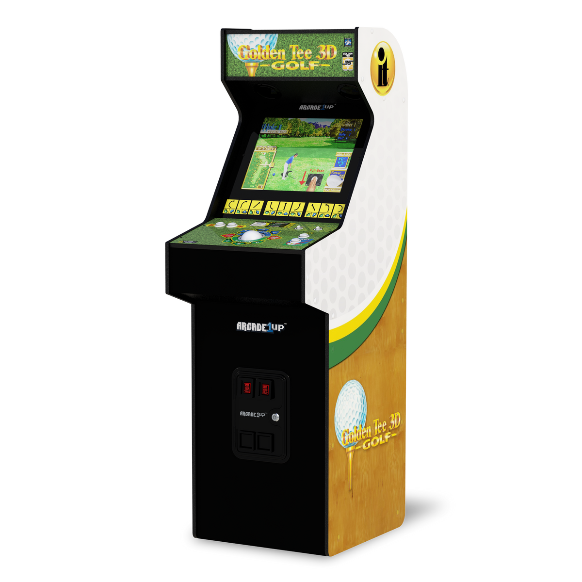 Golden Tee Riser Golden Tee 3D Deluxe Arcade Machine