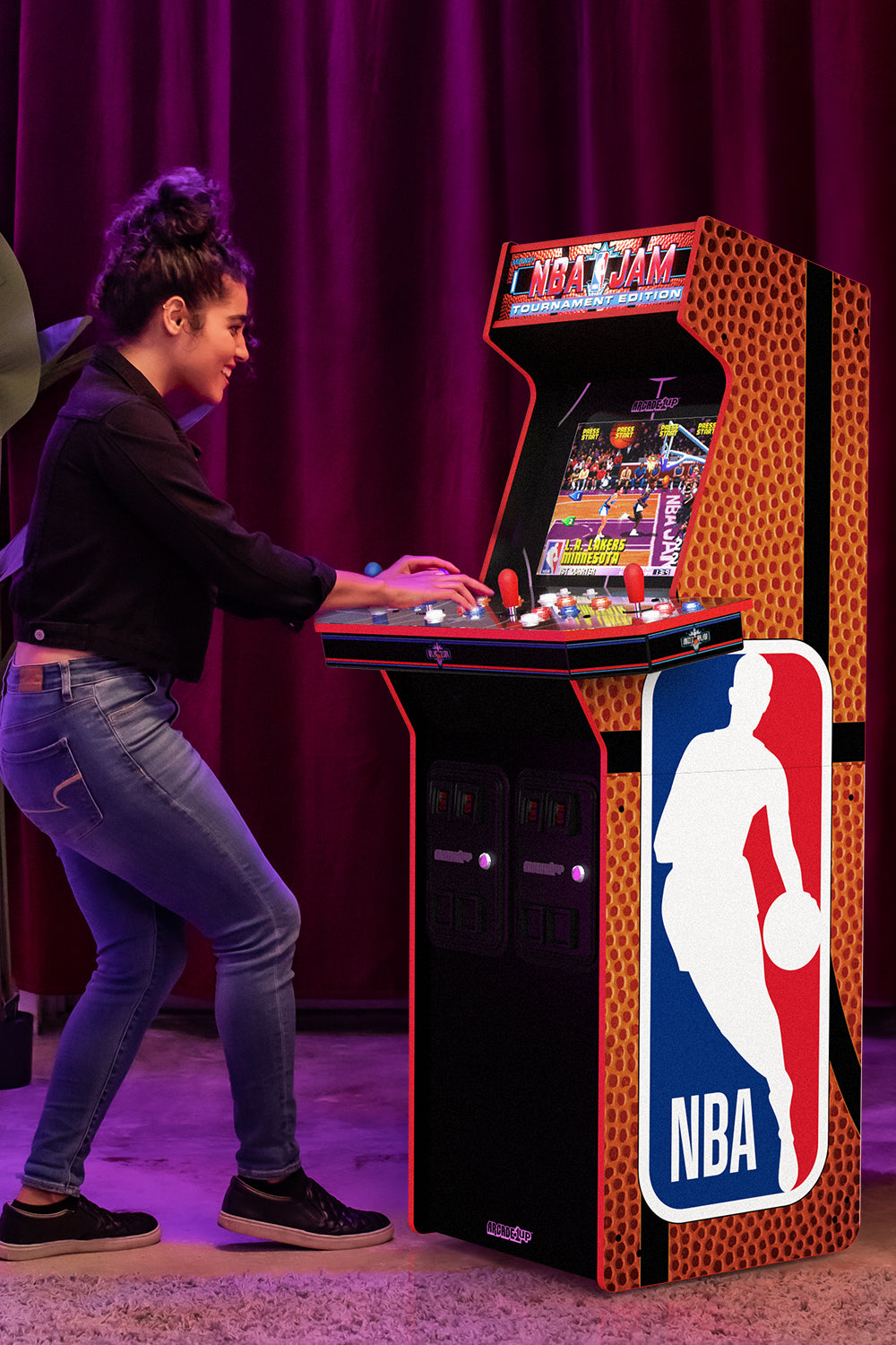 NBA Jam 30th Anniversary Deluxe Arcade Machine