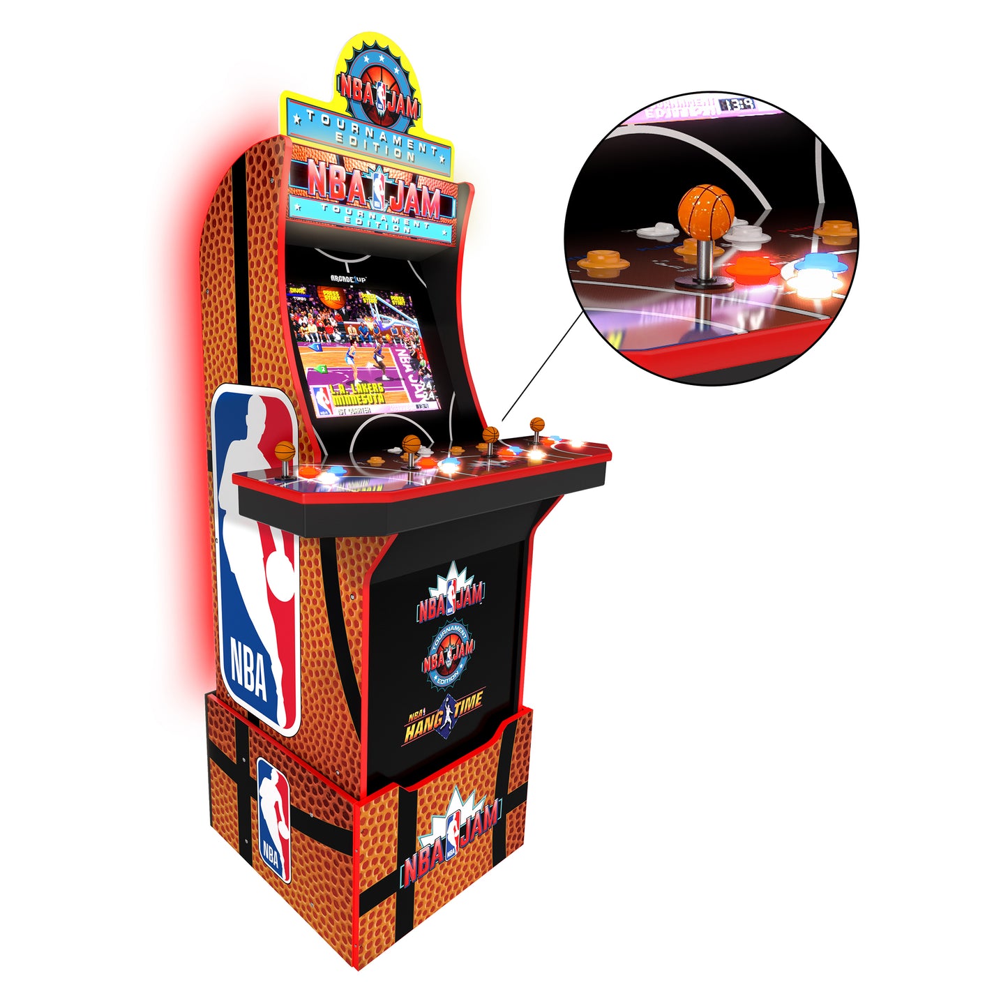 Arcade1Up NBA JAM Arcade Basketball Knobs Pack of 4