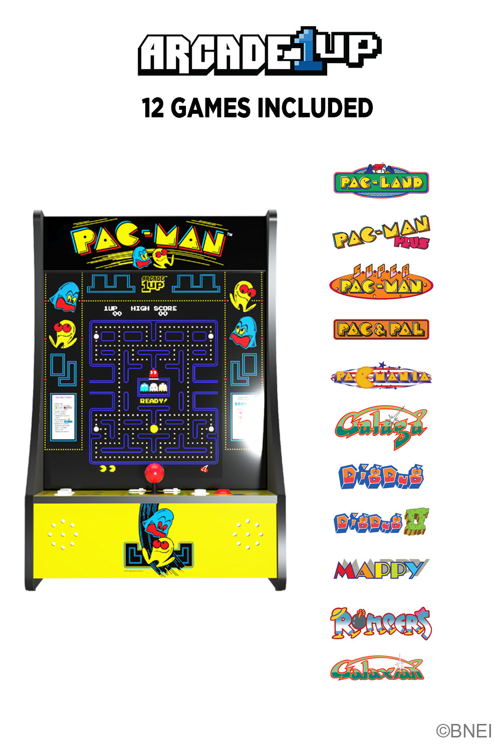 PAC-MAN Partycade - 12 Games