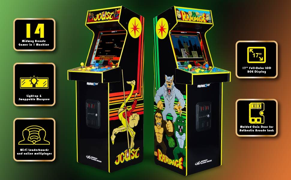 Joust & Rampage Deluxe Arcade Joust & Rampage Deluxe Arcade