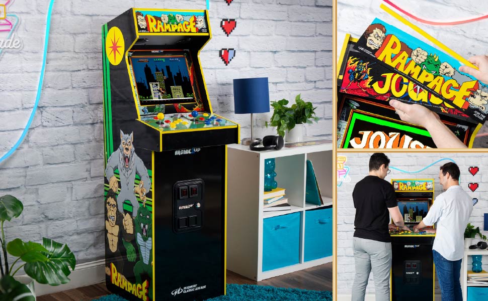 Joust & Rampage Deluxe Arcade