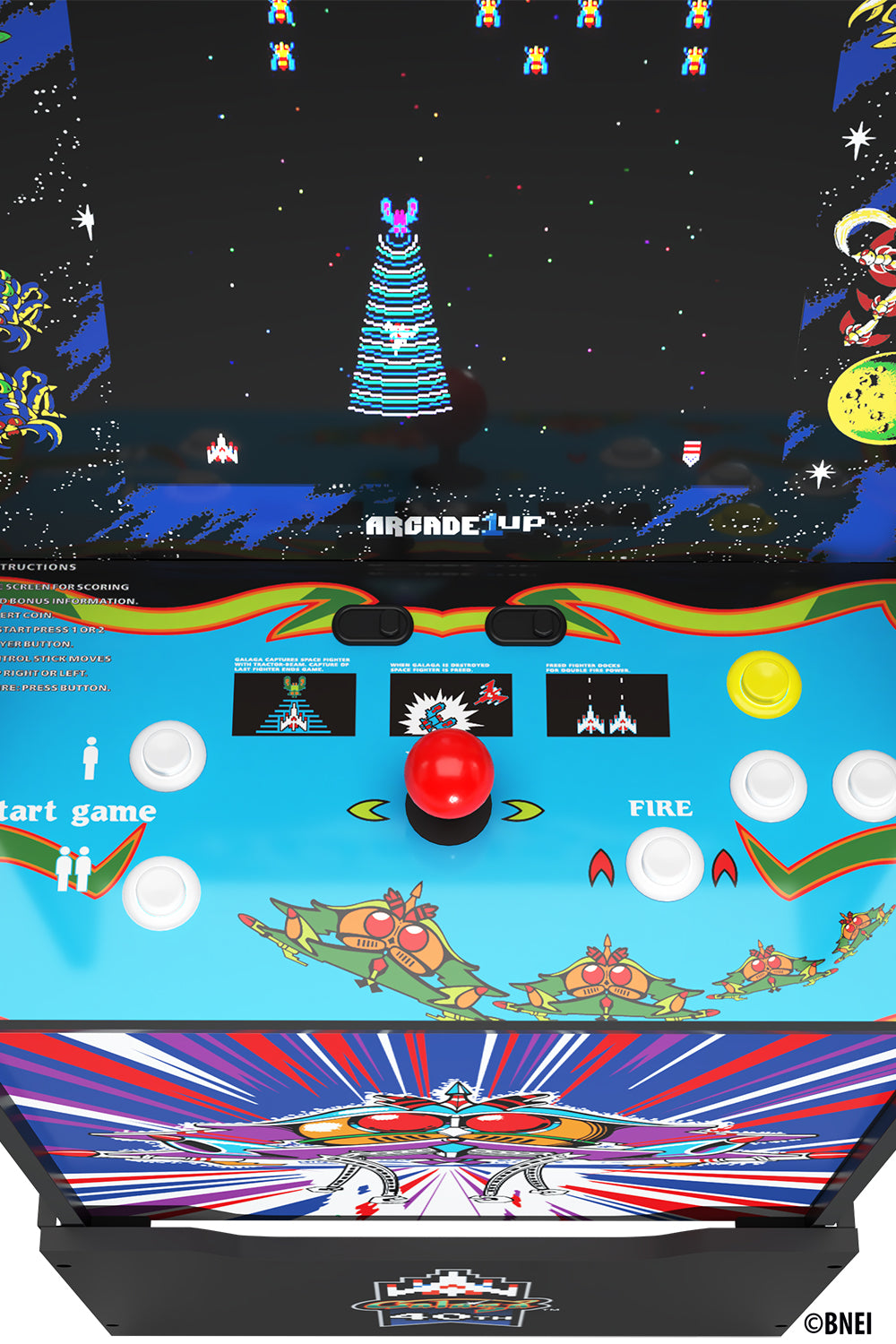 Galaga Arcade Game 40th Anniversary Edition
