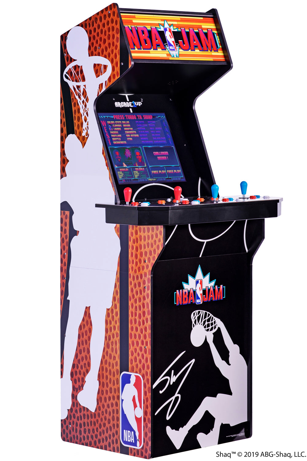 Nba Jam Shaq Edition Arcade Machine