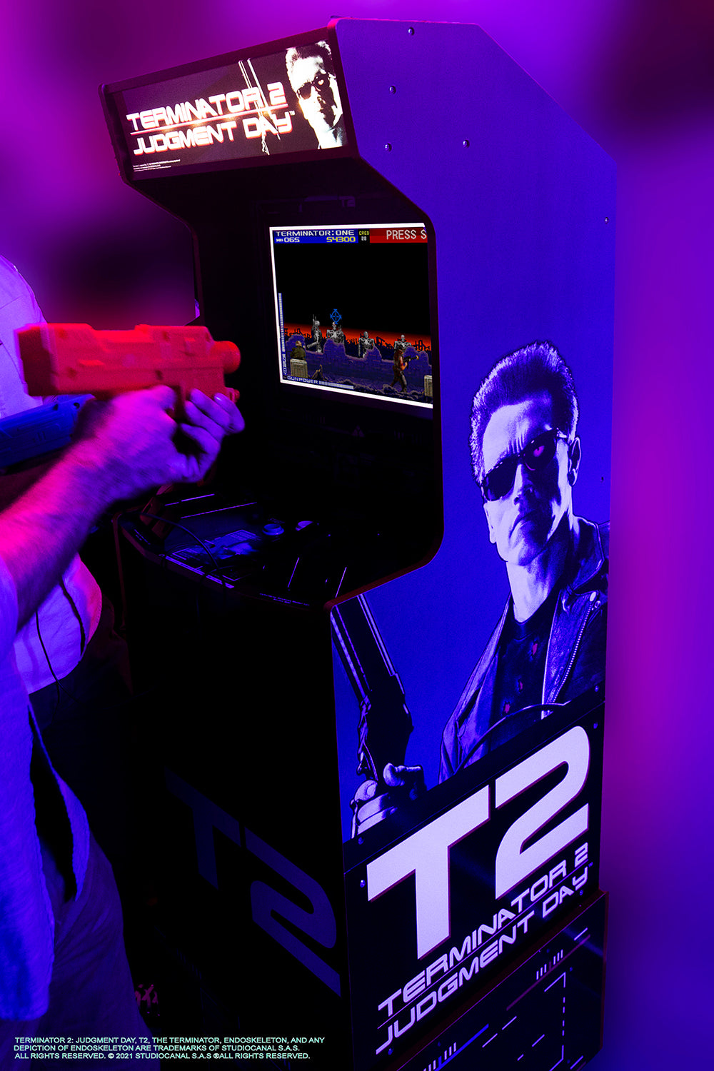 Terminator 2 Arcade Machine