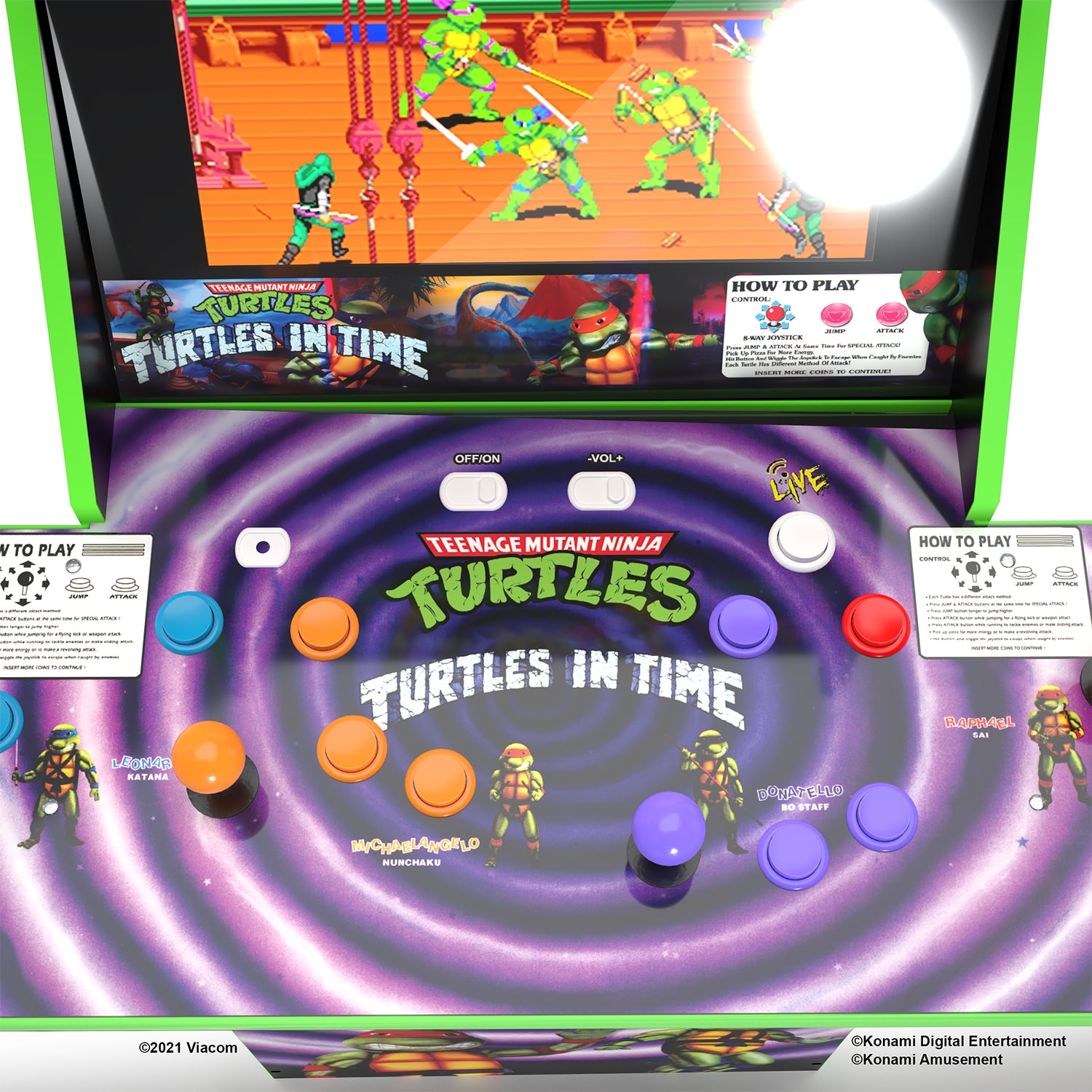 Teenage Mutant Ninja Turtles: Turtles in Time™ Arcade Machine