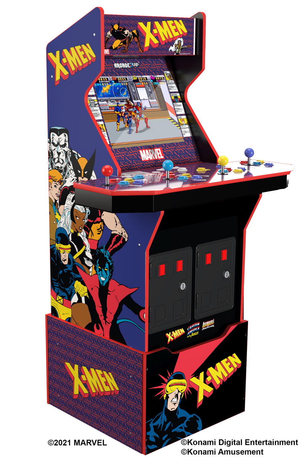 X Men 4 Player Arcade Machine